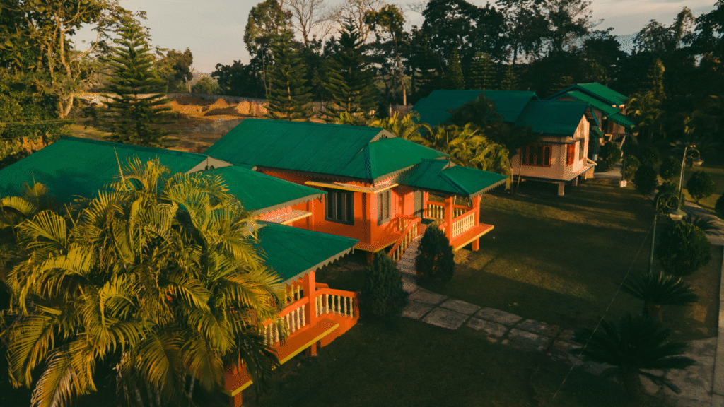 Executive Cottages golden pagoda ecoresort